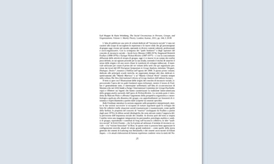 EARL HOPPER. PSICOANALISTA, ANALISTA DI GRUPPO E CONSULENTE ORGANIZZATIVO 1940-2025