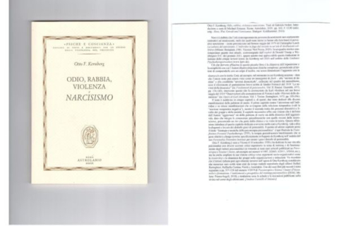 ODIO, RABBIA, VIOLENZA E NARCISISMO NEL MONDO IN CUI VIVIAMO